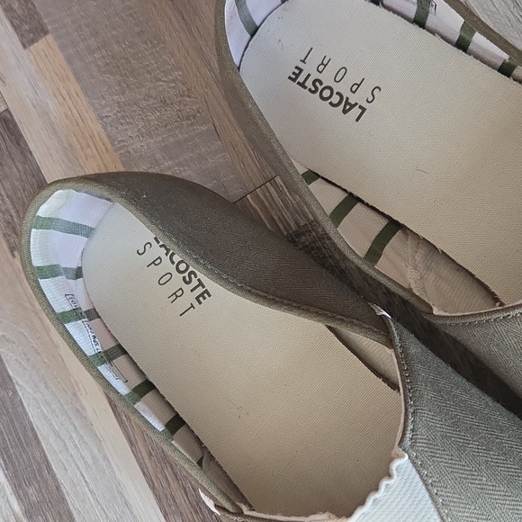 Lacoste Sport Slip Ons!!!..Excellent Condition And Super Hard To Find!! - Picture 2 of 4
